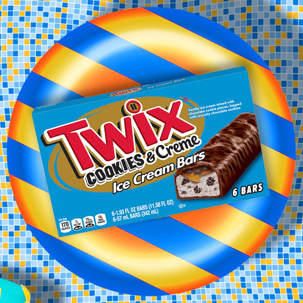 twix cookies  creme ice cream bars