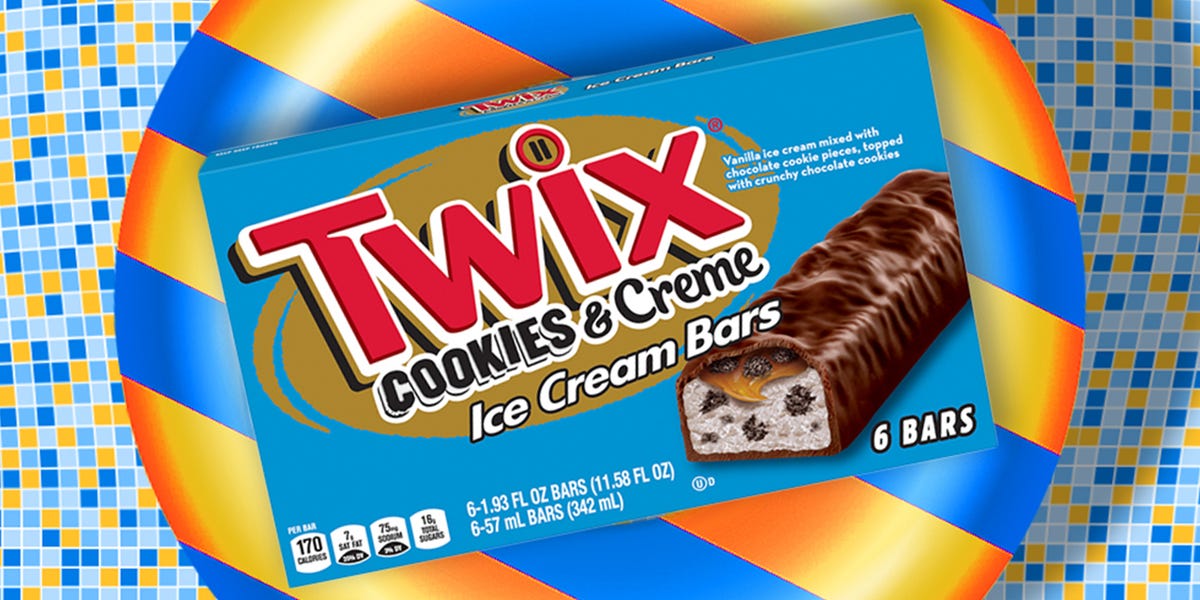 TWIX by Mars Debuts New Cookies & Creme Ice Cream Bar for Summer, 2020-05-26