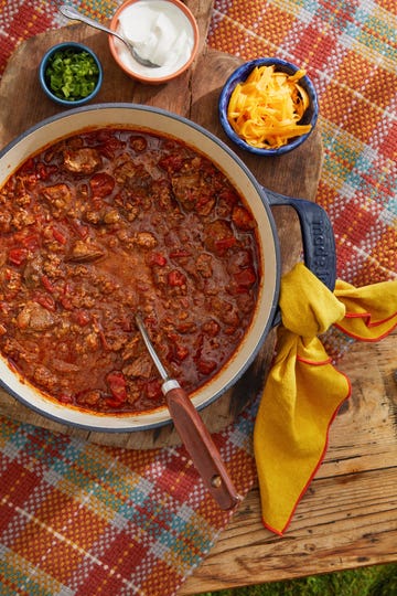 two beef chili