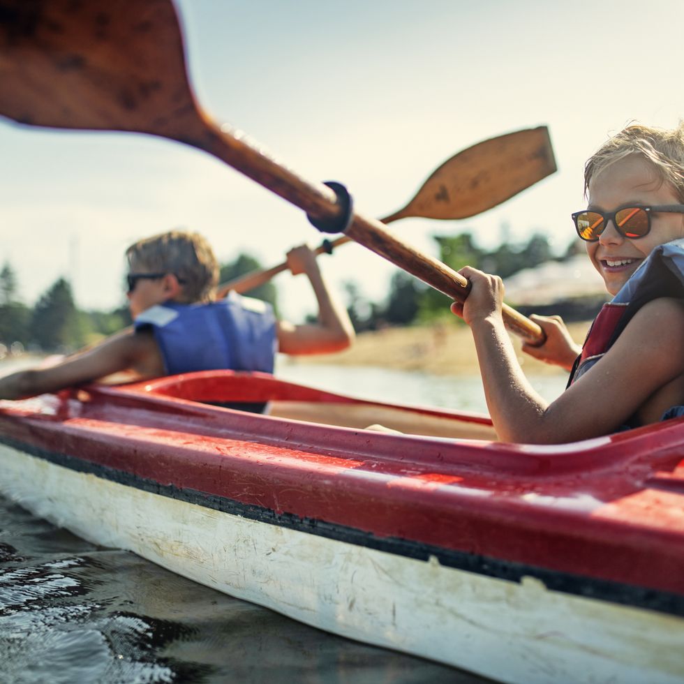 summer activities kayaking