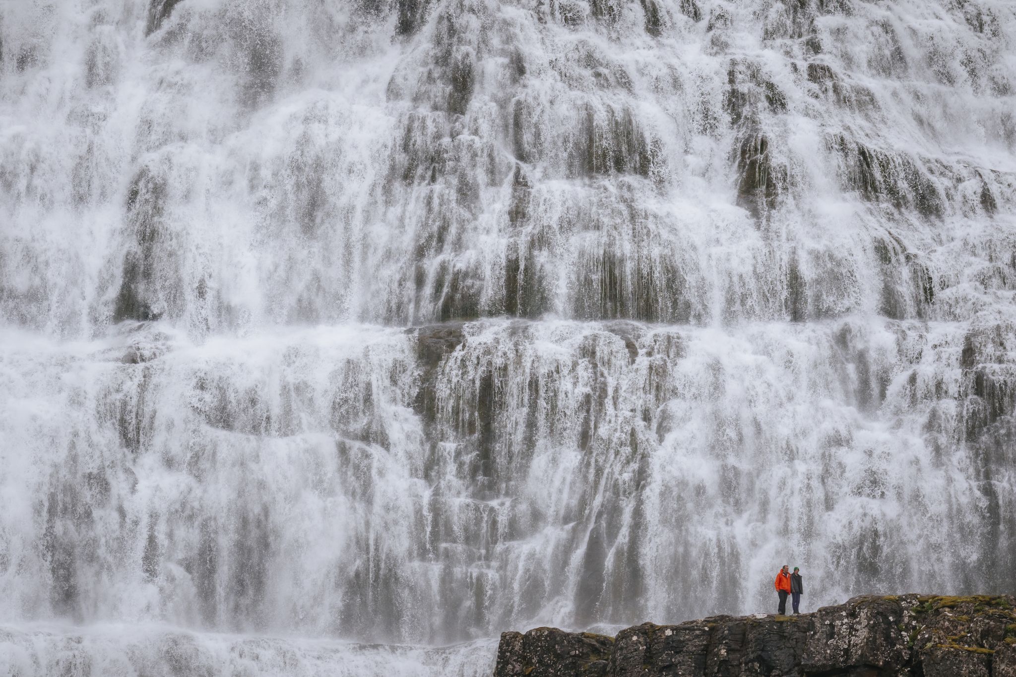 waterval dynjandi op ijsland