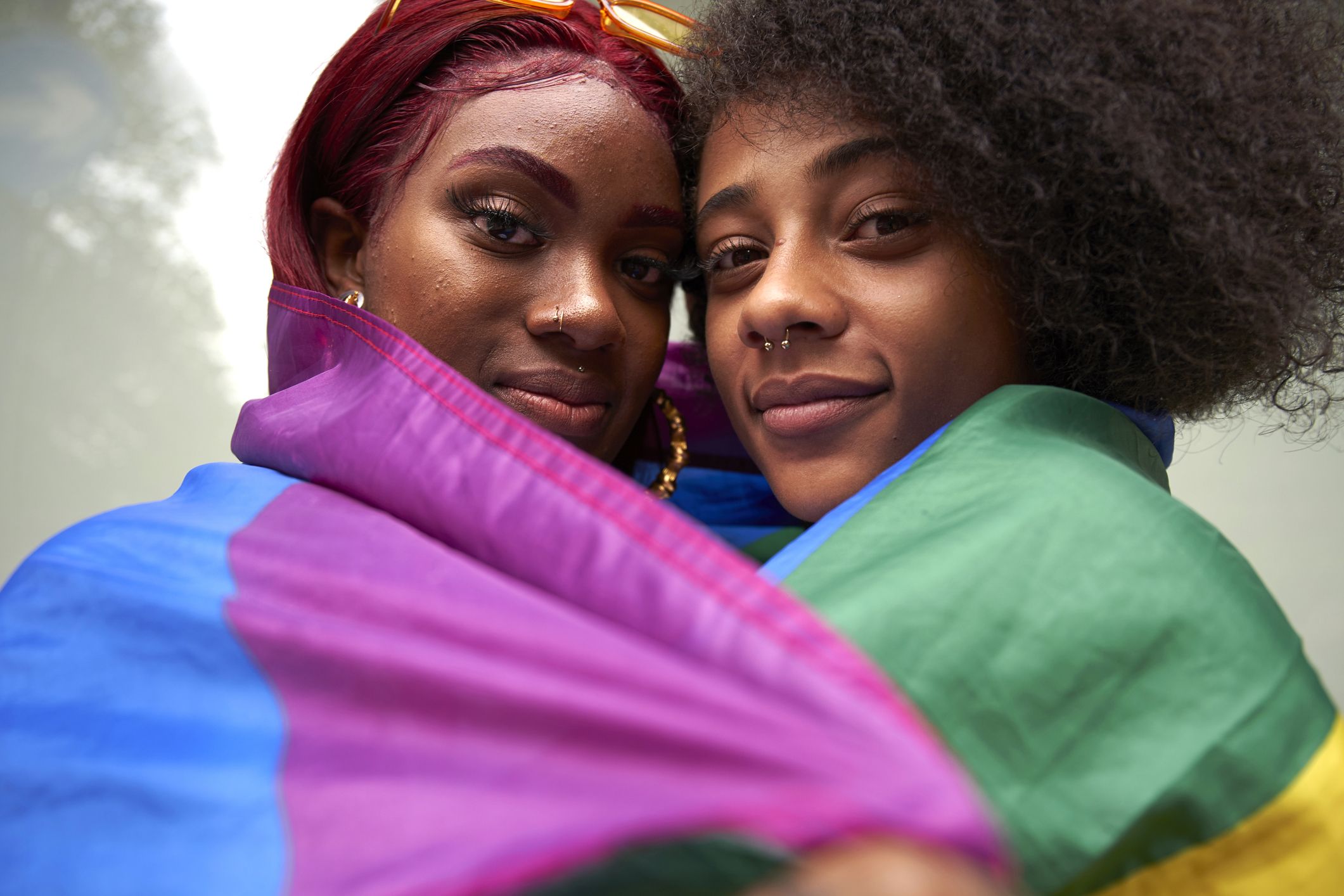 Black And White People Porn Lesbian - The History And Meaning Of The Lesbian Pride Flag, Explained