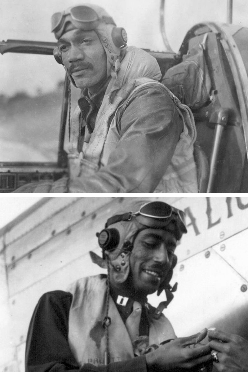 lieutenant lee a archer and captain wendel oliver pruitt were known as the “gruesome twosome” for their unmatched aerial victories as pilots of the 332nd fighter group they each earned a distinguished flying cross for their combat record