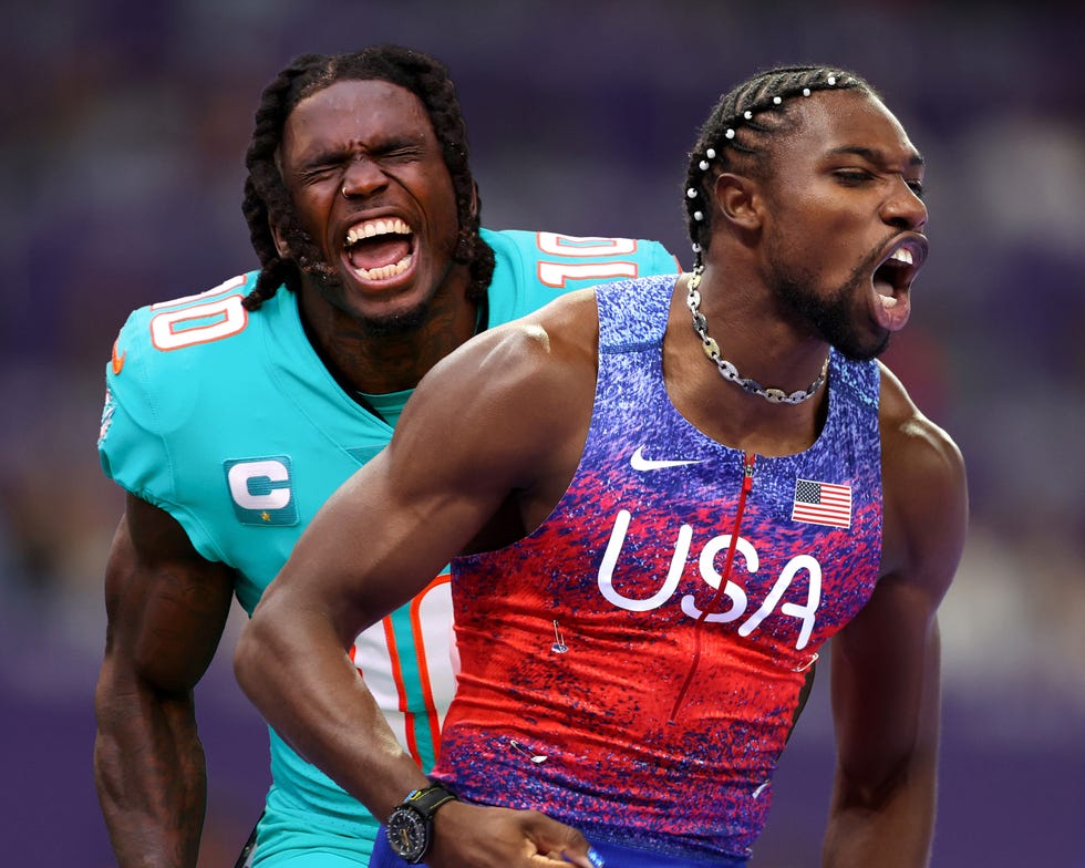 noah lyles tyreek hill