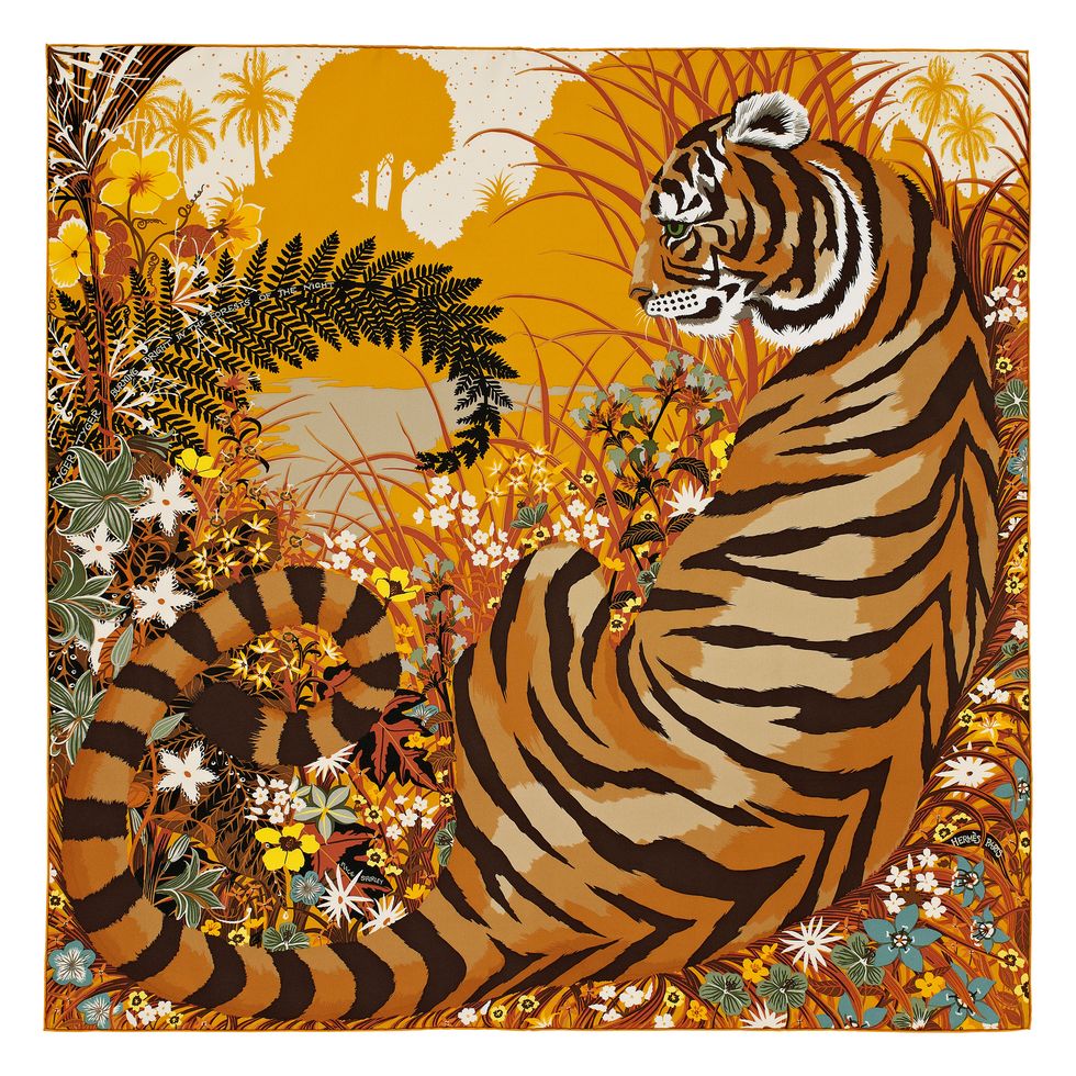 Tiger, Bengal tiger, Wildlife, Siberian tiger, Felidae, Big cats, Painting, Art, Carnivore, Illustration, 