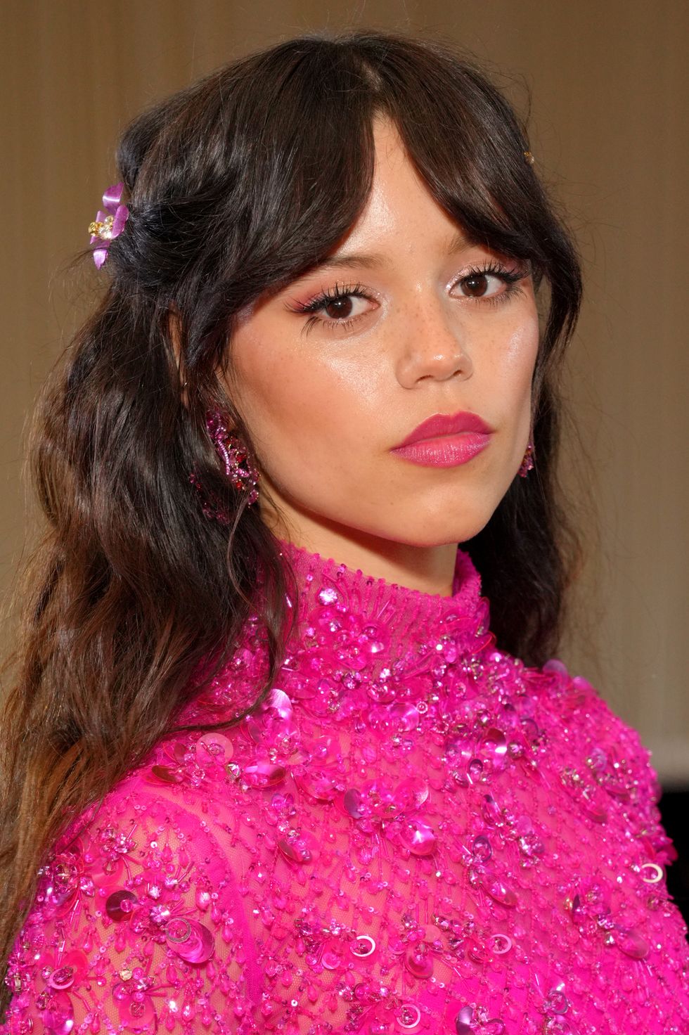 new york, new york may 02 exclusive coverage jenna ortega arrives at the 2022 met gala celebrating in america an anthology of fashion at the metropolitan museum of art on may 02, 2022 in new york city photo by kevin mazurmg