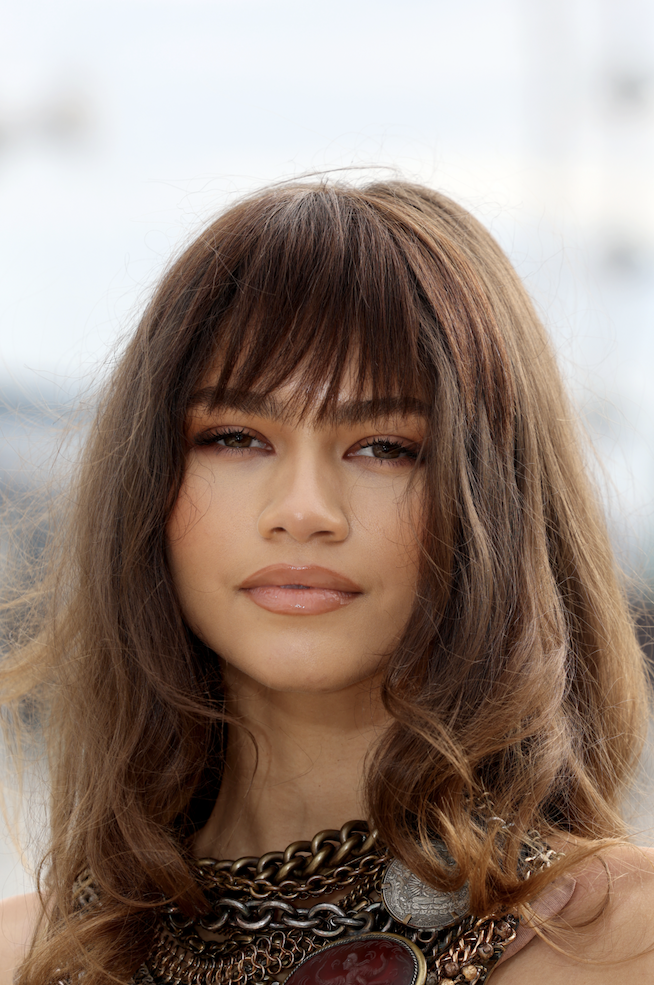 30 Medium Length Haircuts 2022 For All Face Shapes : Layers + Wispy Bangs