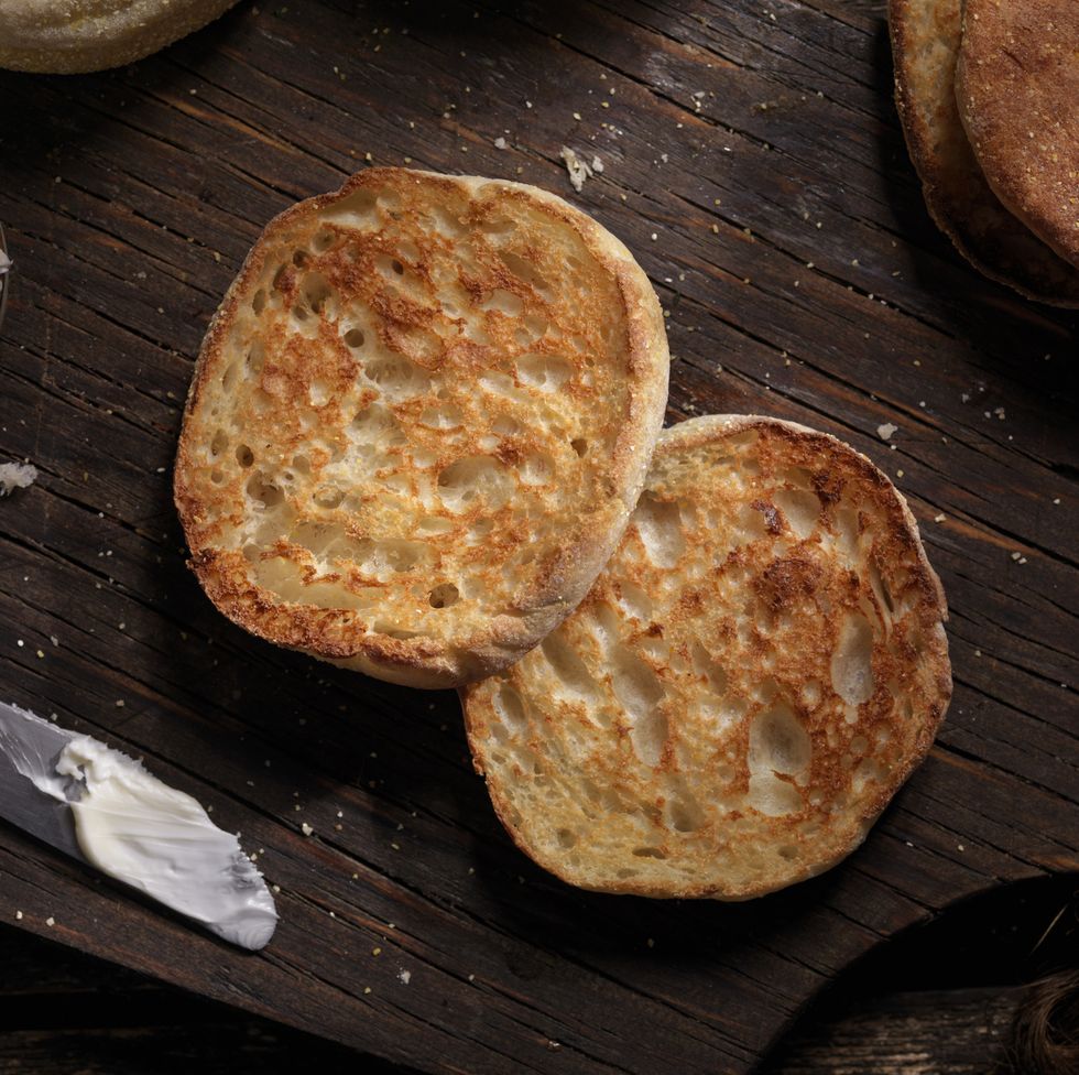 types of bread english muffin