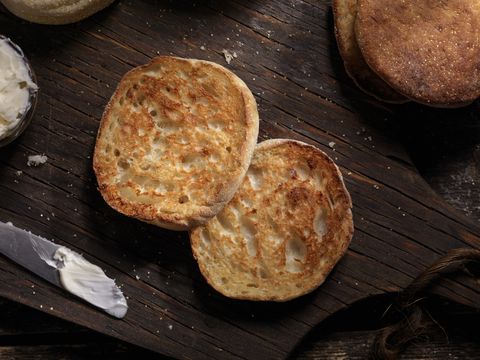 types of bread english muffin