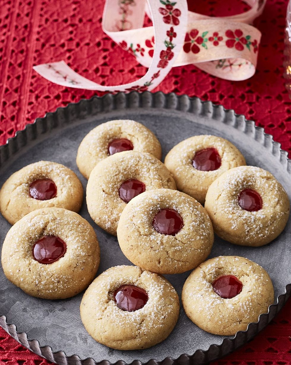 types of cookies almond raspberry thumbprint recipe