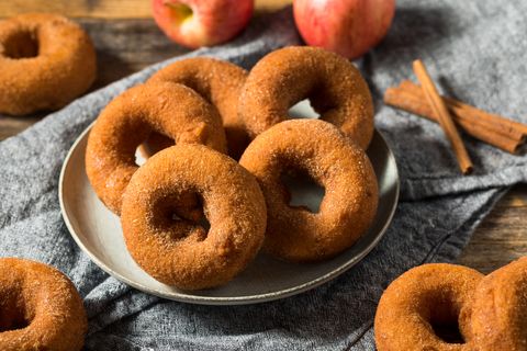 types of doughnuts like cider