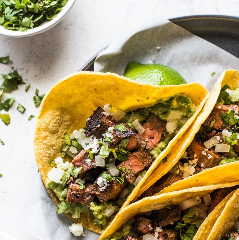 authentic mexican beef taco