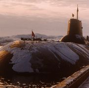 typhoon class submarines