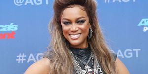 Tyra Banks at the premiere of America's Got Talent