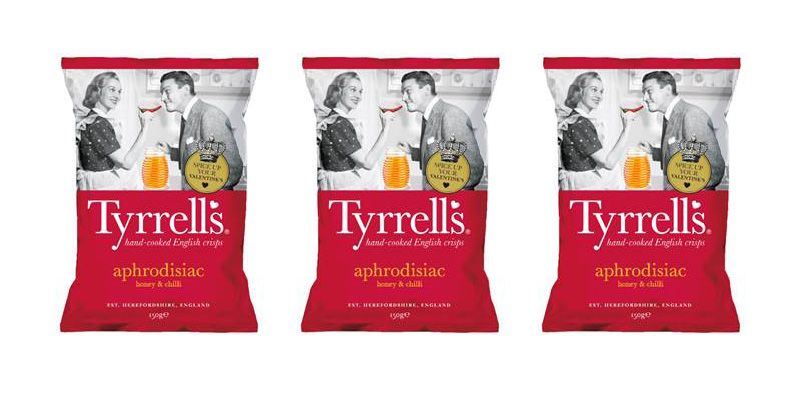 Tyrells is launching aphrodisiac crisps for Valentine s Day