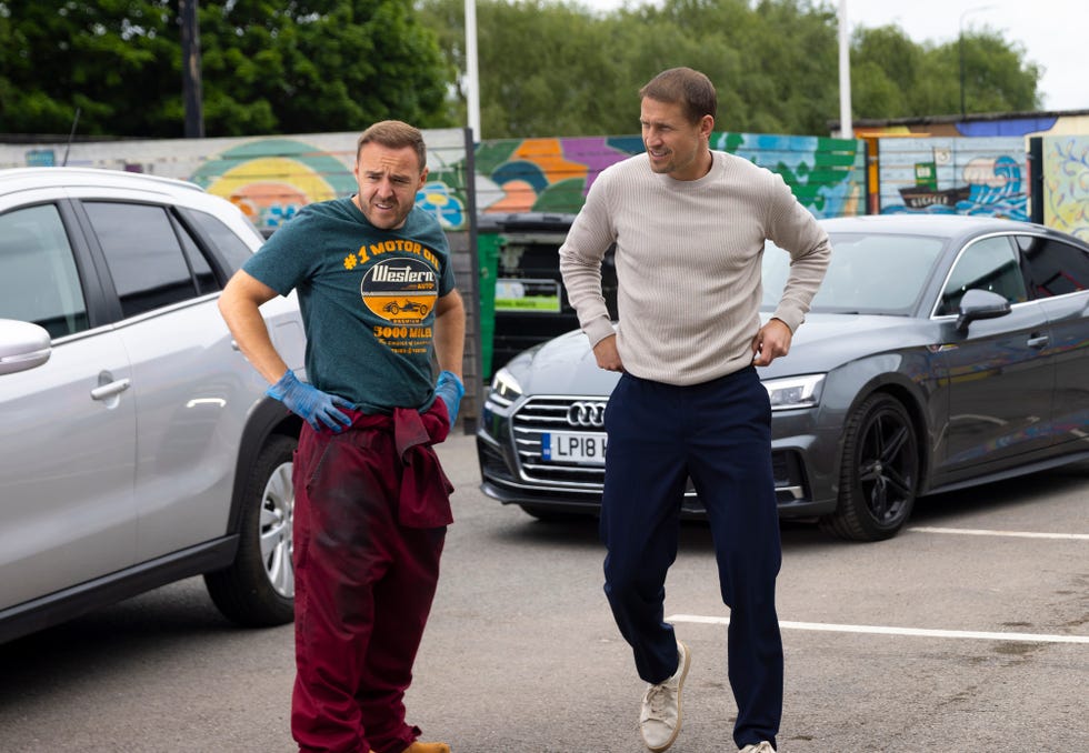 Tyrone Dobbs, Carl Webster, Coronation Street tyrone dobbs, carl webster, coronation street