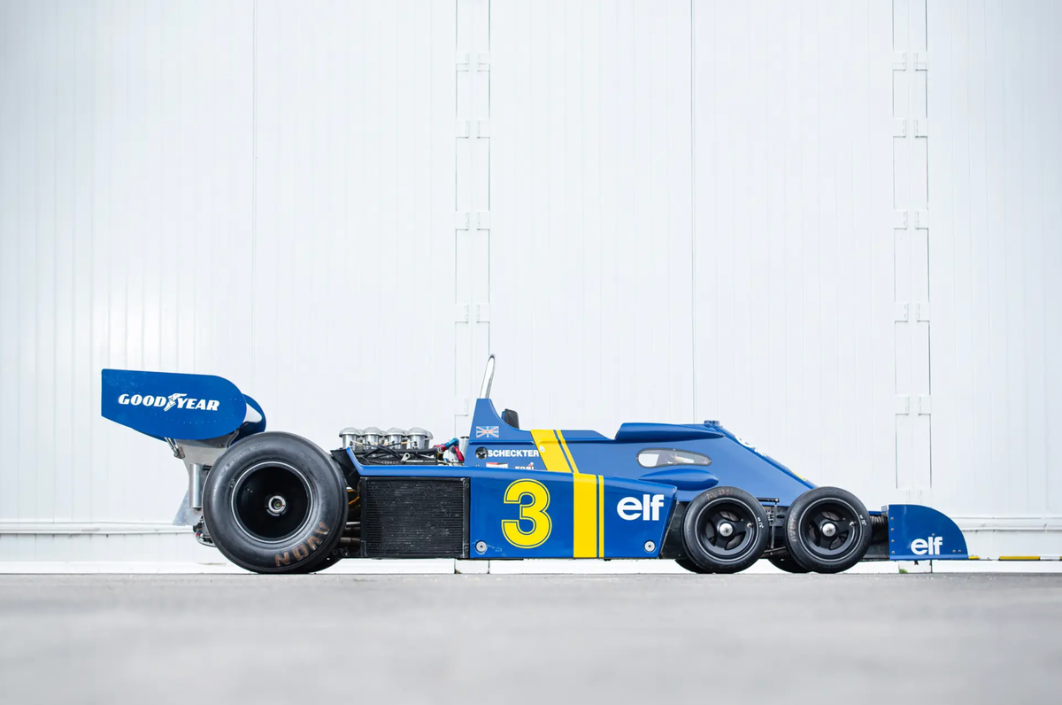 Wild Six-Wheel Tyrrell P34 Formula 1 Race Car up for Auction