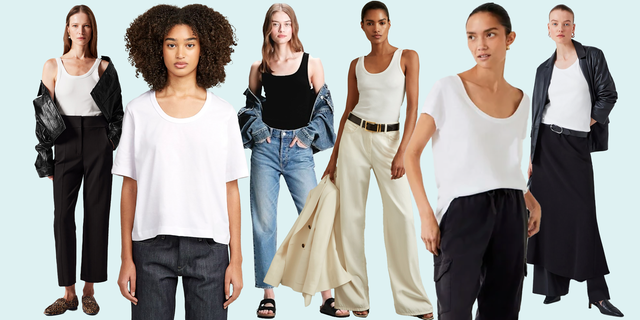 the u neck is the style update of now, and only 10