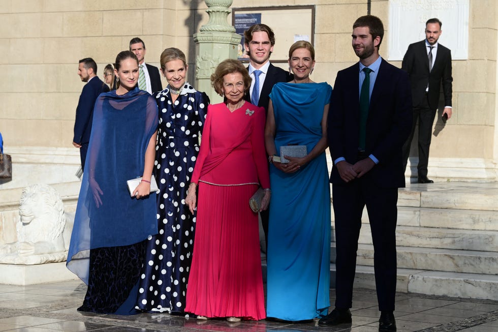 reina sofia, infanta elena, infanta cristina, irene urdangarin, miguel urdangarin, juan valentin
