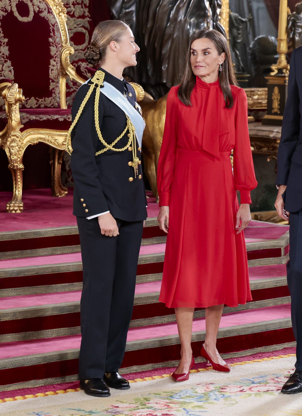 reina letizia y princesa leonor
