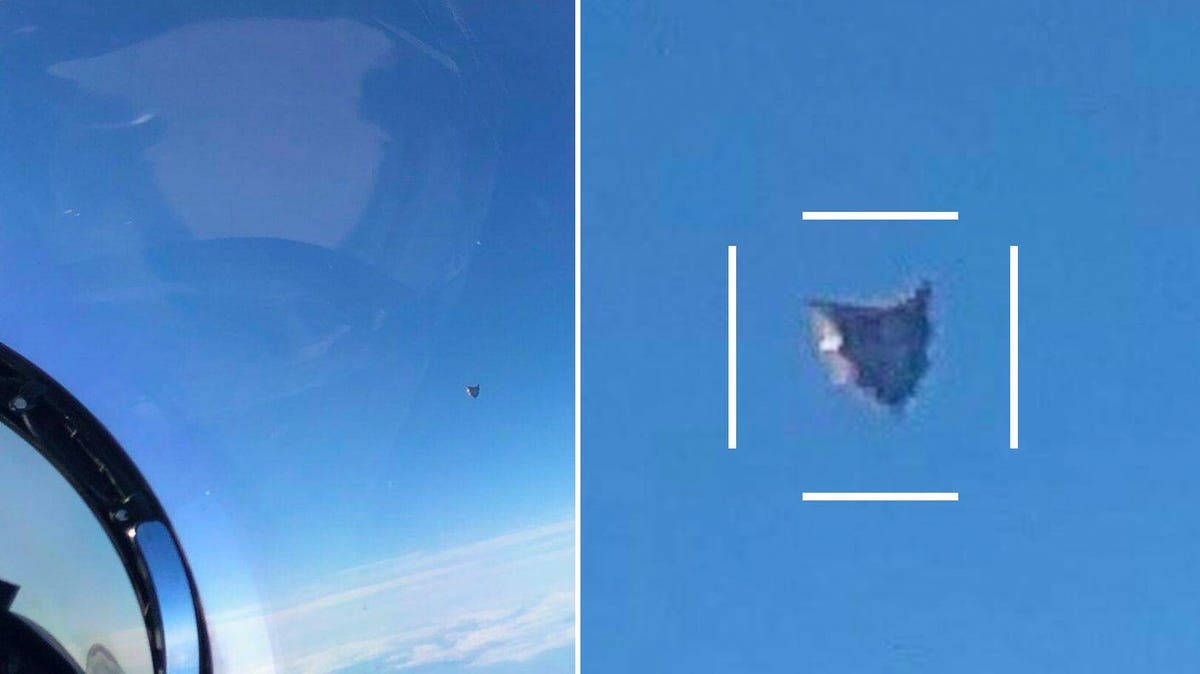 Leaked Government UFO Photo: What Is Hovering Cube-Shaped Object?