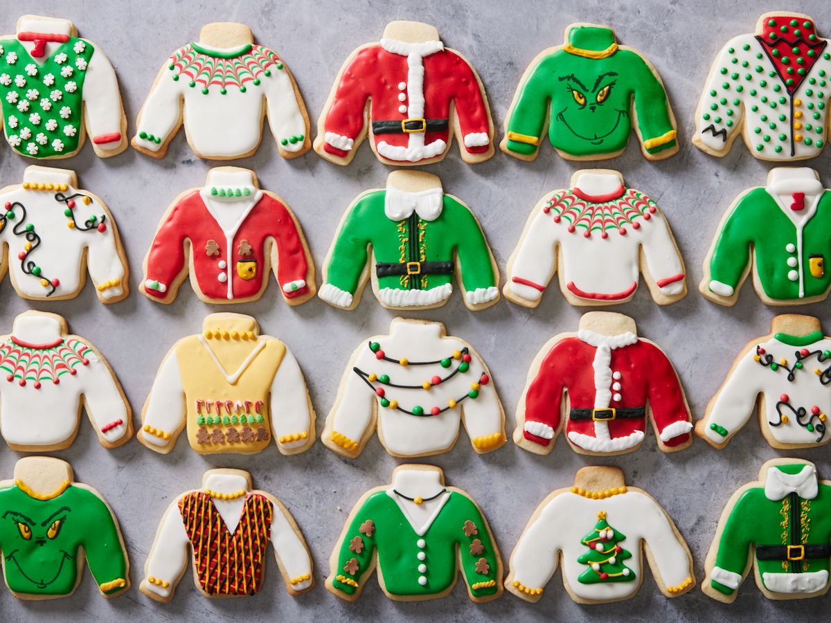 Best Ugly Sweater Cookies Recipe - How To Make Ugly Sweater Cookies