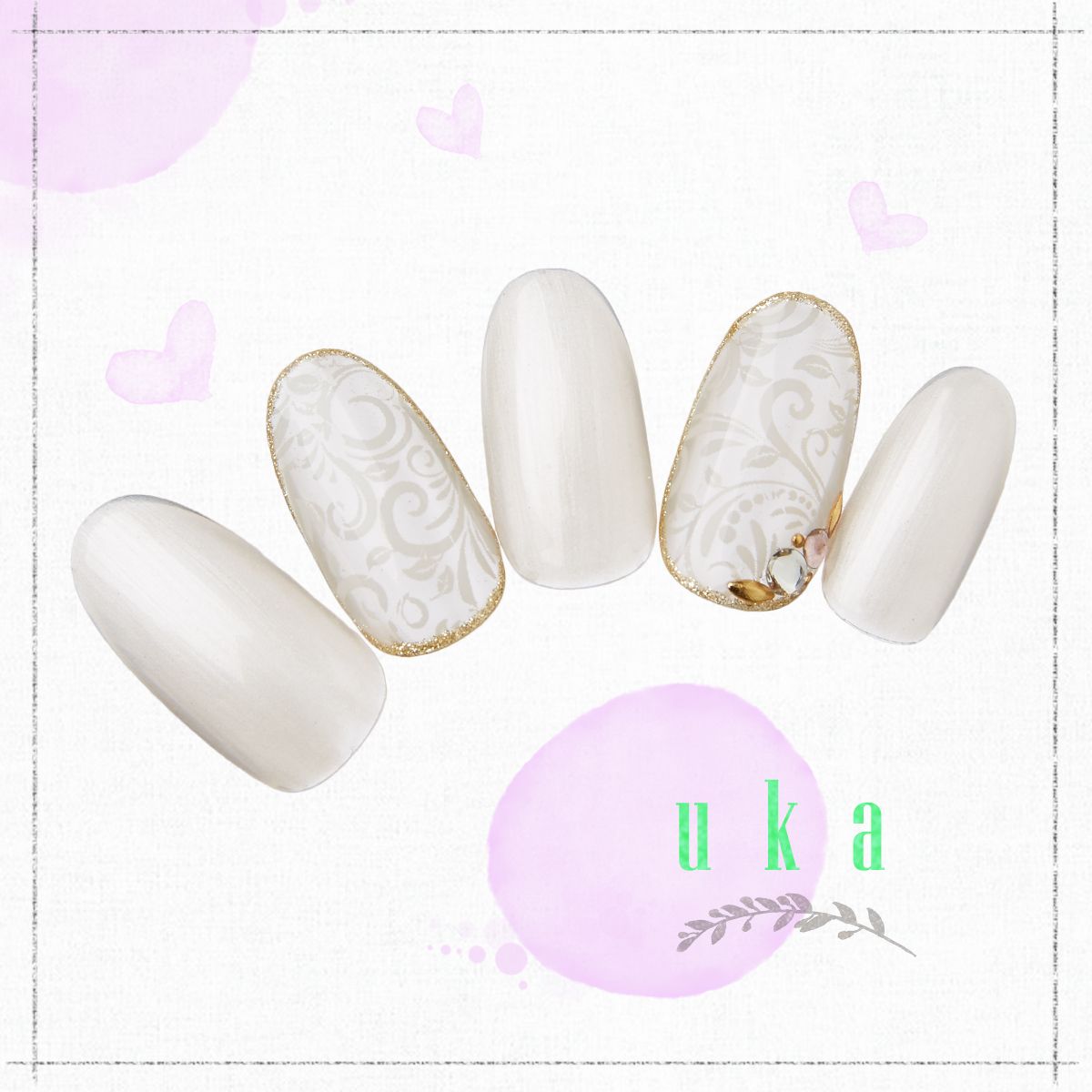 uka ネイル ウカ uka マニキュア ネイル カラーベースコート