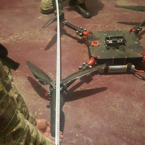 Ukraine smuggler drone