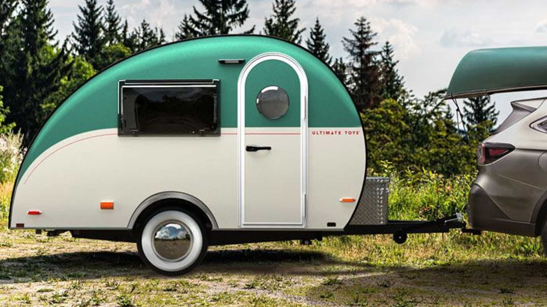 Caravana Camper 30 Cm Con Figura Artículada Y Accesorios ¡tiene