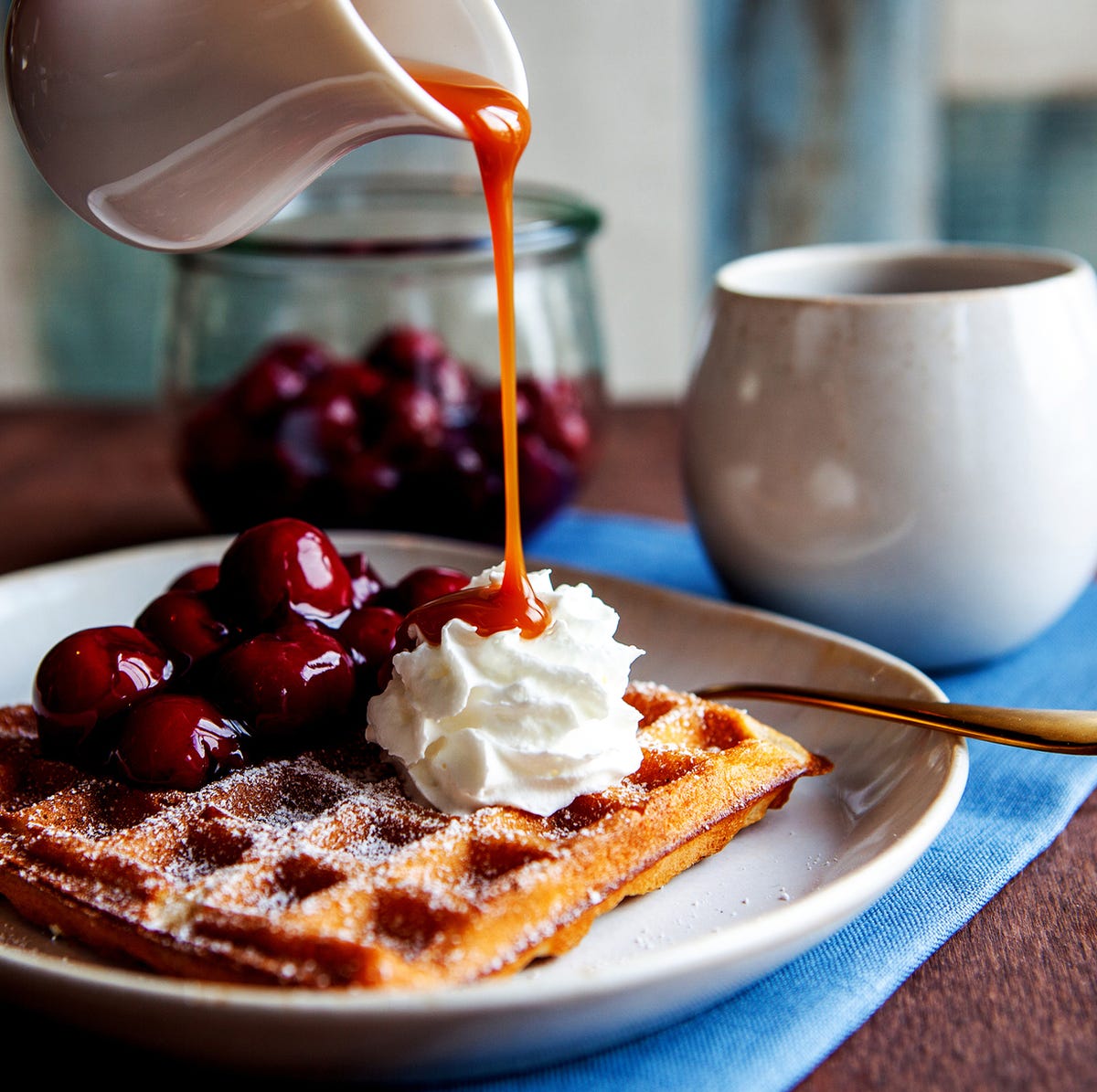 Here's how to make waffles