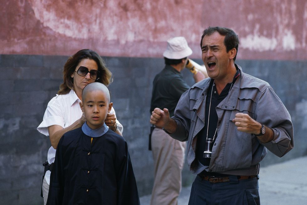 On the Set of The Last Emperor