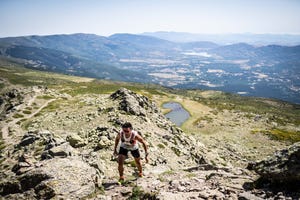 pau capell en el gran trail peñalara