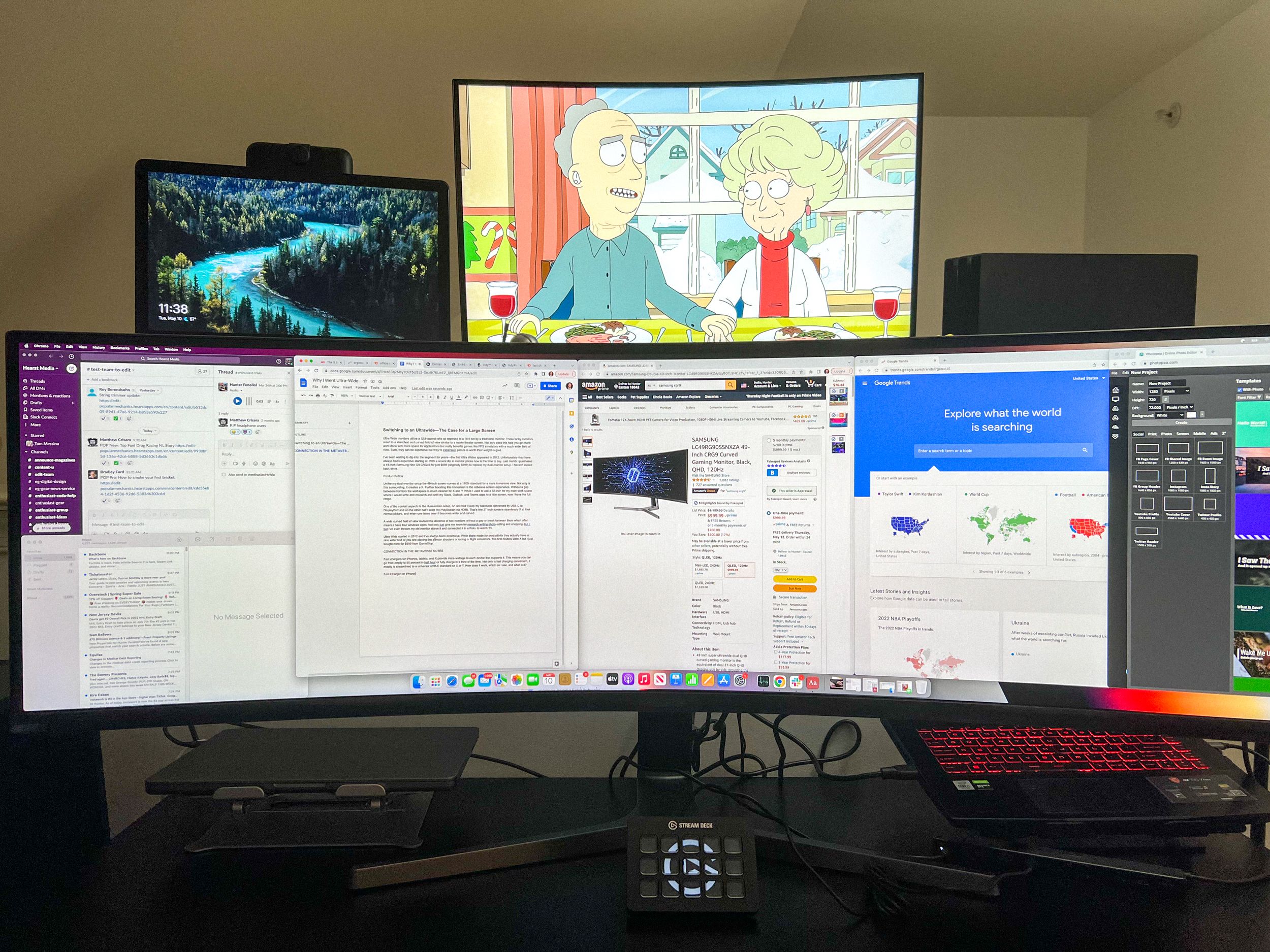 Samsung CRG49 Ultrawide Monitor