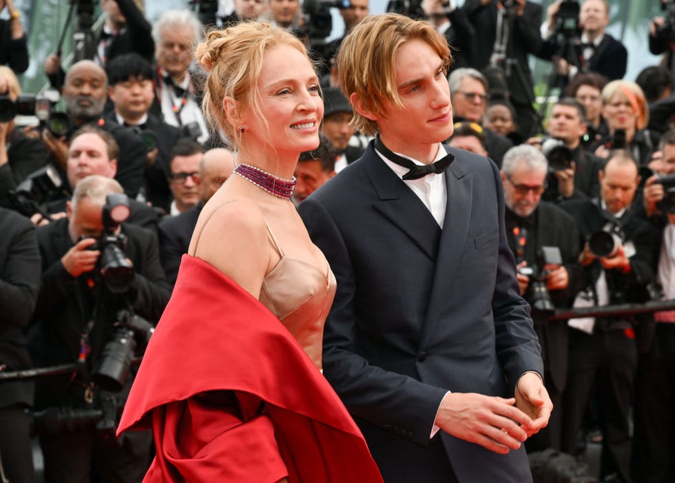 uma thurman son cannes