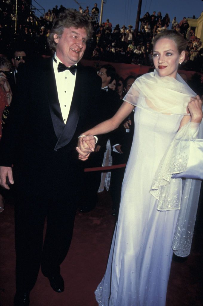 robert thurman and uma thurman photo by ron galella, ltdron galella collection via getty images
