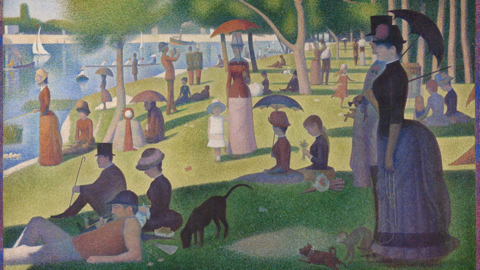 Una domenica pomeriggio sull’isola della Grande-Jatte