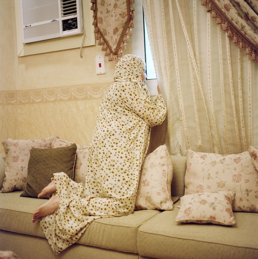 Olivia Arthur, donna saudita, velo, fotografa magnum