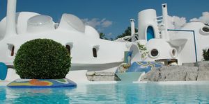 Swimming pool, Vacation, Water, Water park, Summer, Sky, Leisure, Architecture, Recreation, Tourism, 