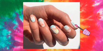 estos son los pasos a seguir para hacerte unas uñas ‘tie dye’