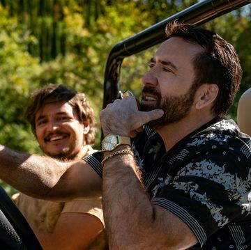 nicolas cage and pedro pascal in the unbearable weight of massive talent