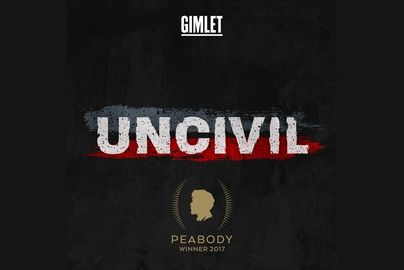 history podcasts uncivil podcast title card