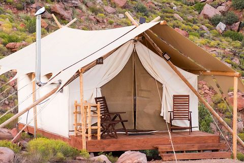Under Canvas glamping in the South Rim – Grand Canyon