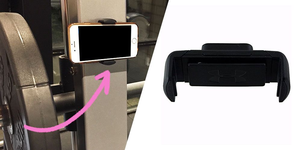 Double Sided Magnetic Phone Holder Gym Tiktok Influencer Hands