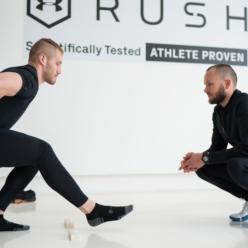 Take the Game Outdoors in Under Armour RUSH Reactive Workout