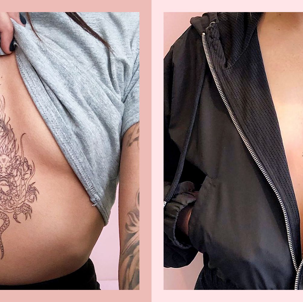 Under boob” tattoo on a bigger body : r/tattooadvice