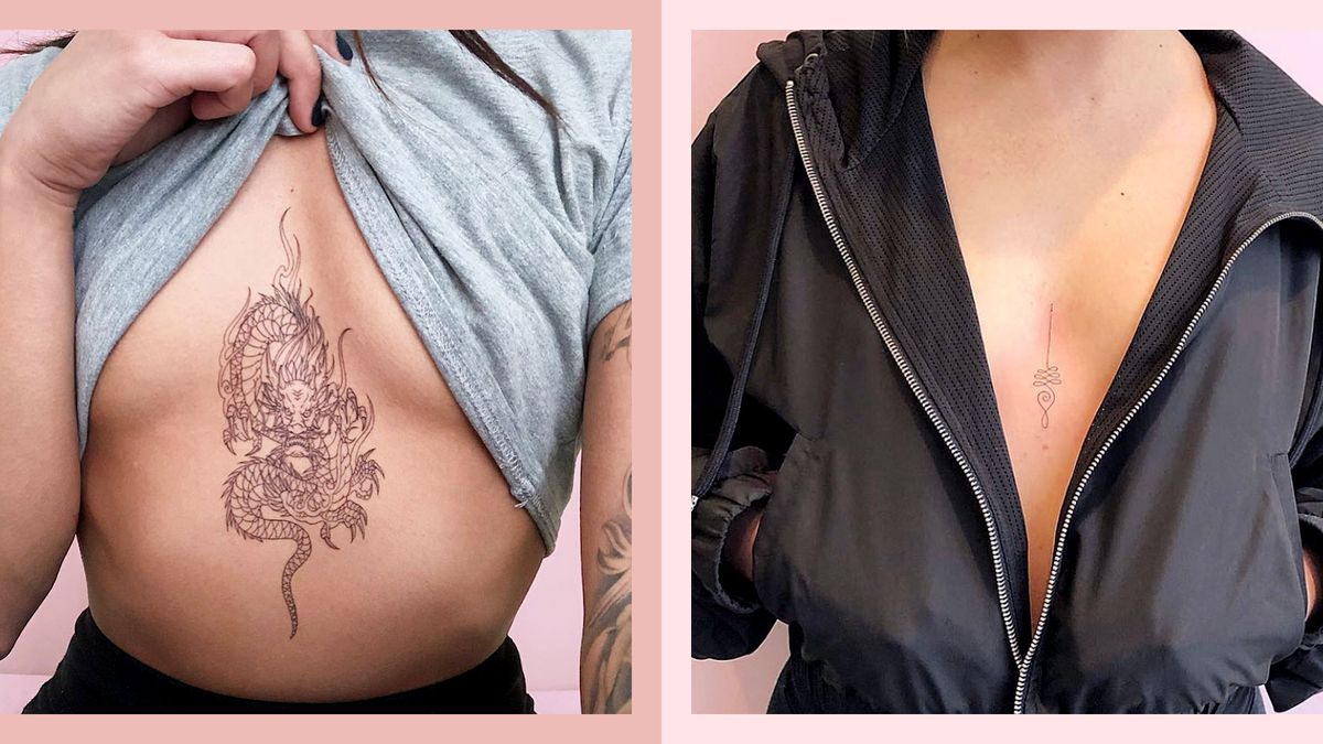 Upside down triangle  Triangle tattoos, Small rib tattoos, Tattoo placement