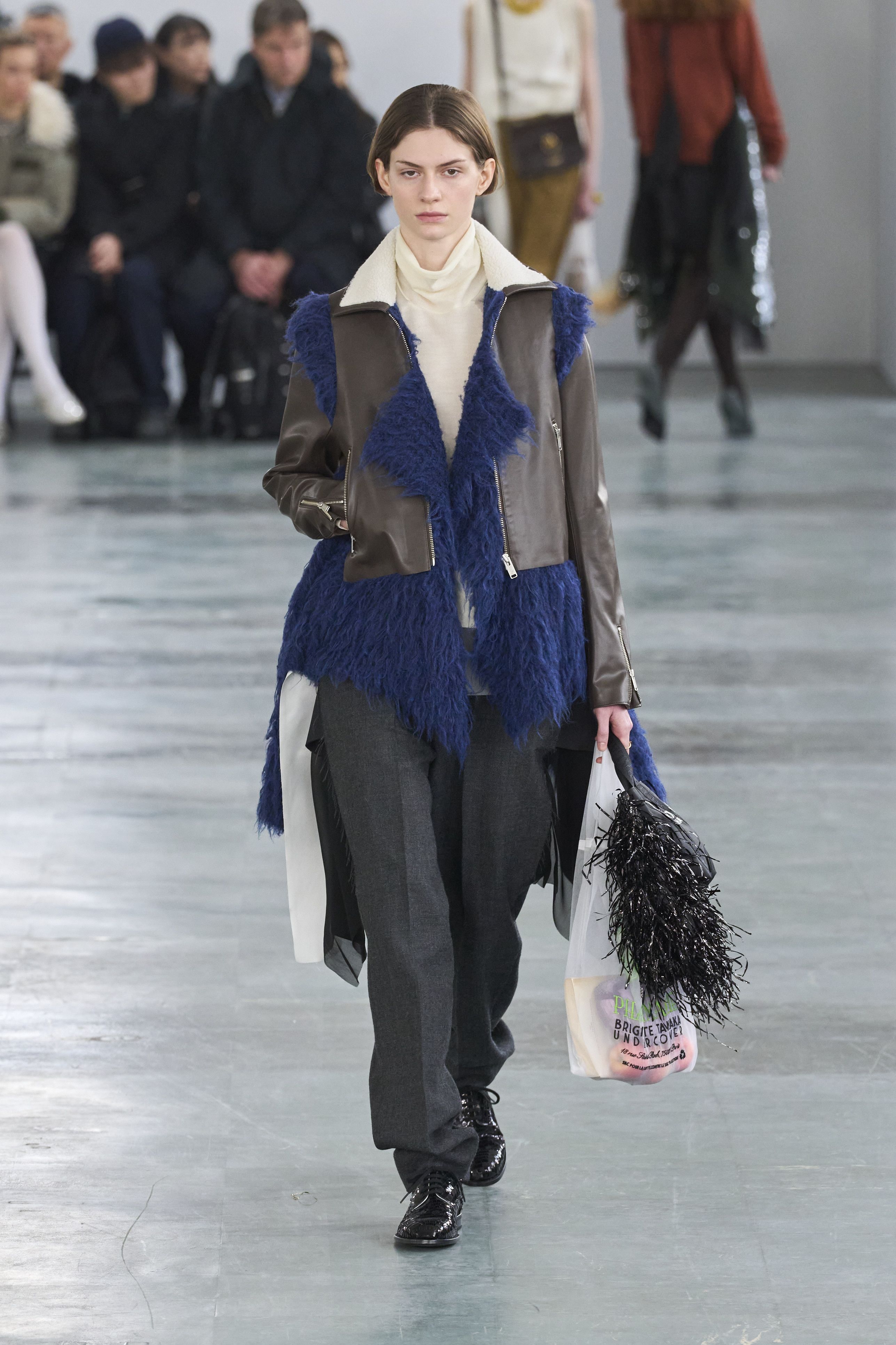 OC パープル ワイドカーゴジャケット 2024-25ウィンターコレクション ジュンヤ ワタナベ（JUNYA WATANABE） 2024-25秋冬コレクション
