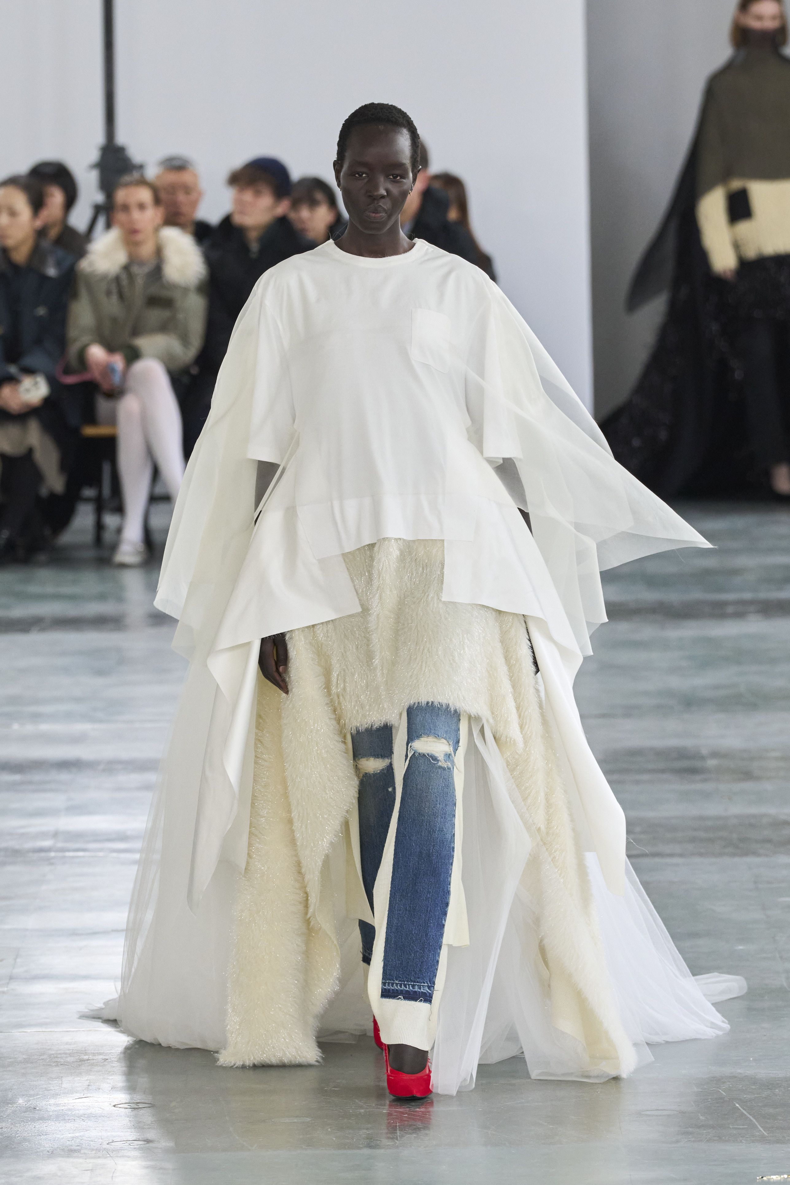 OC パープル ワイドカーゴジャケット 2024-25ウィンターコレクション ジュンヤ ワタナベ（JUNYA WATANABE） 2024-25秋冬コレクション