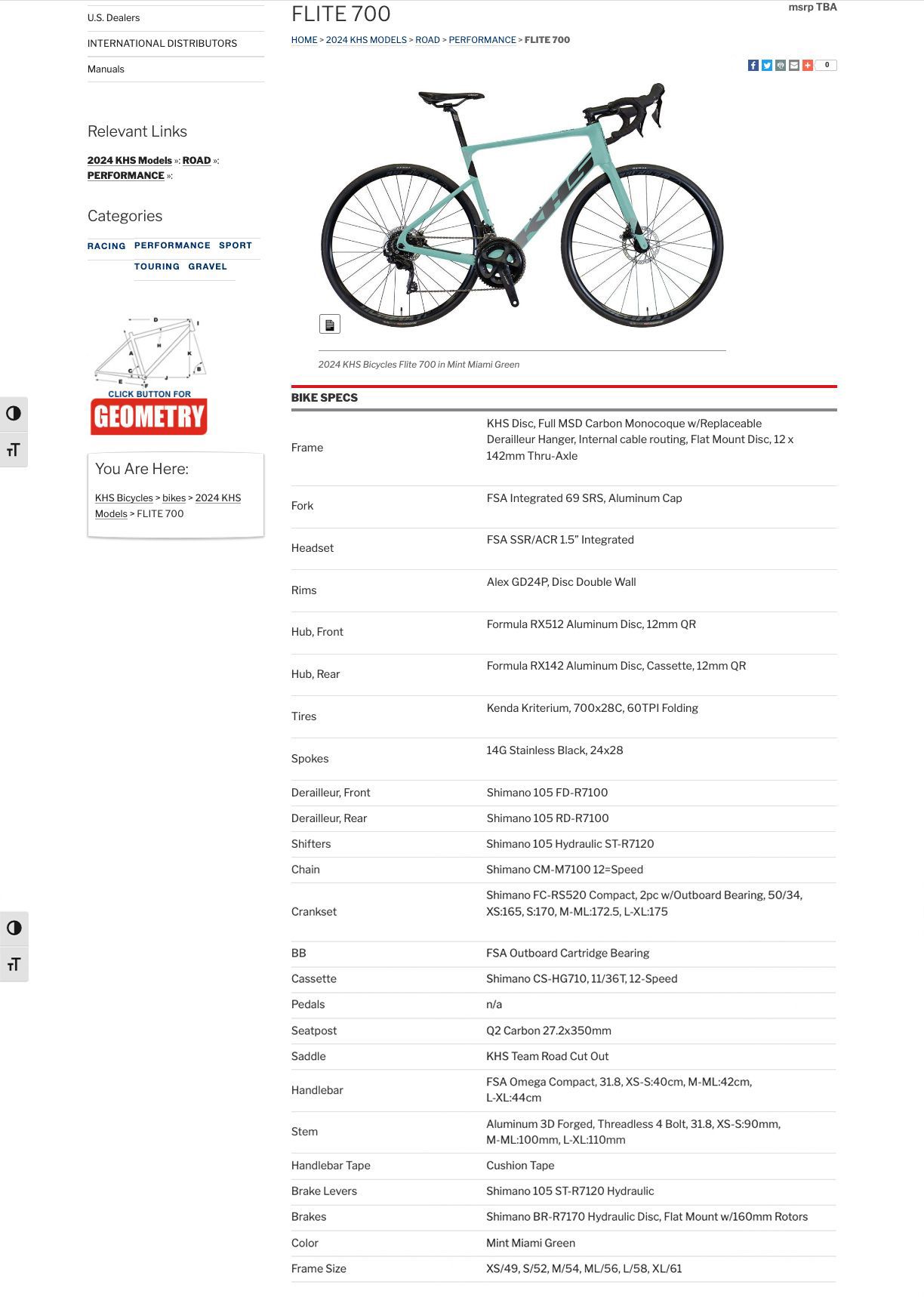 Shimano 105 12 Speed Mechanical Group Road Bikes 2023