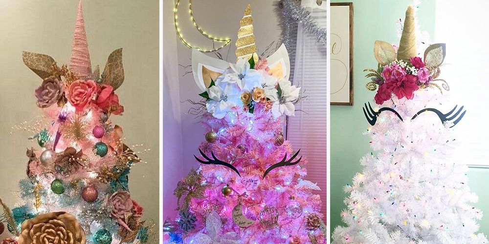 Bring on the Pastels! Unicorn Trees Make Christmastime Even More Magical